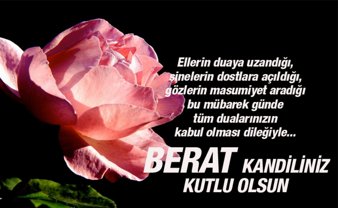 Berat Kandiliniz Kutlu Olsun