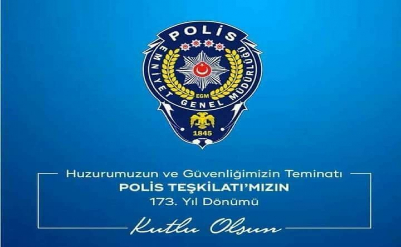 Huzurumuzun ve Güvenliğimizin Teminatı Polislerimizin Polis Haftası Kutlu olsun.