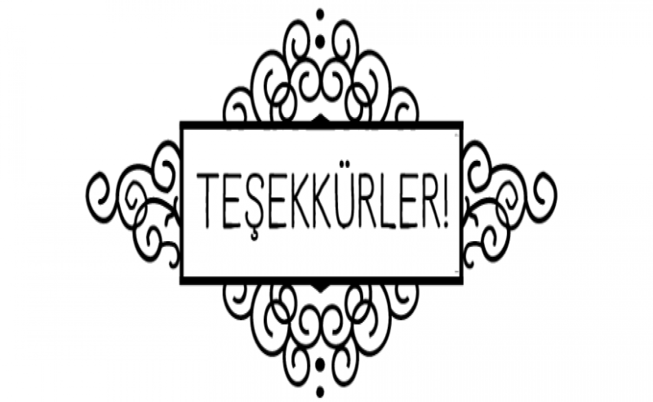 Teşekkürler - Ramazan Ufuk AVDAŞ